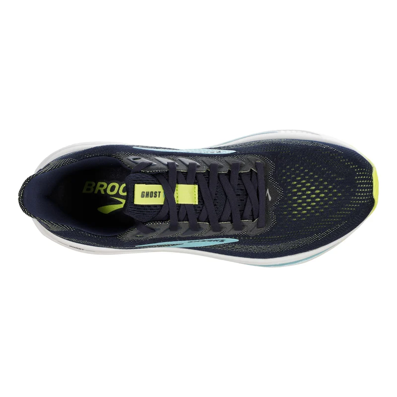 Ghost 17 Wide Neutralschuh Herren - dunkelblau, limette