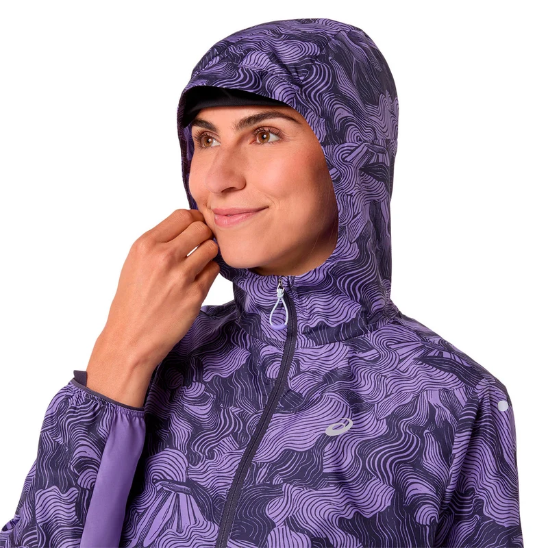 Fujitrail Packable Laufjacke Damen - lila