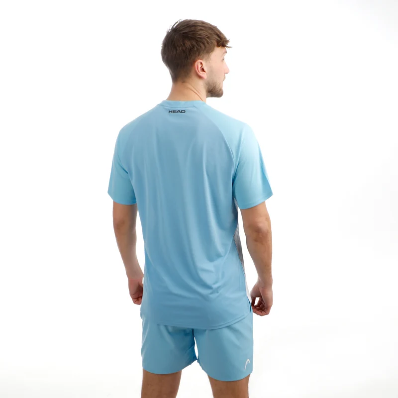 Topspin T-Shirt Herren-hellblau, weiß