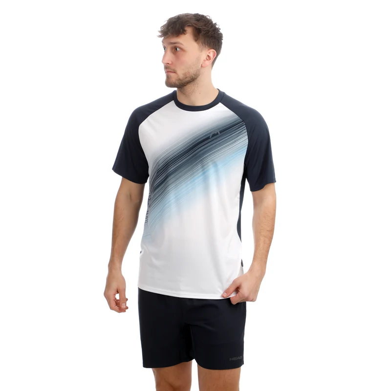 Topspin T-Shirt Herren-dunkelblau, weiß