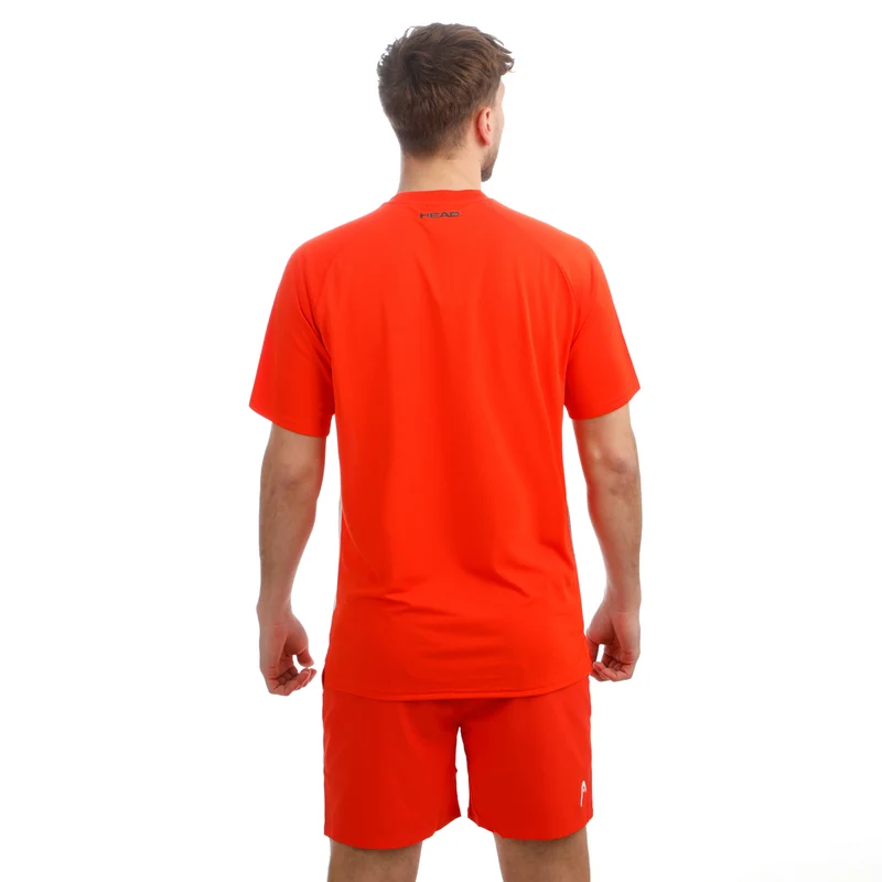 Topspin T-Shirt Herren-rot, weiß
