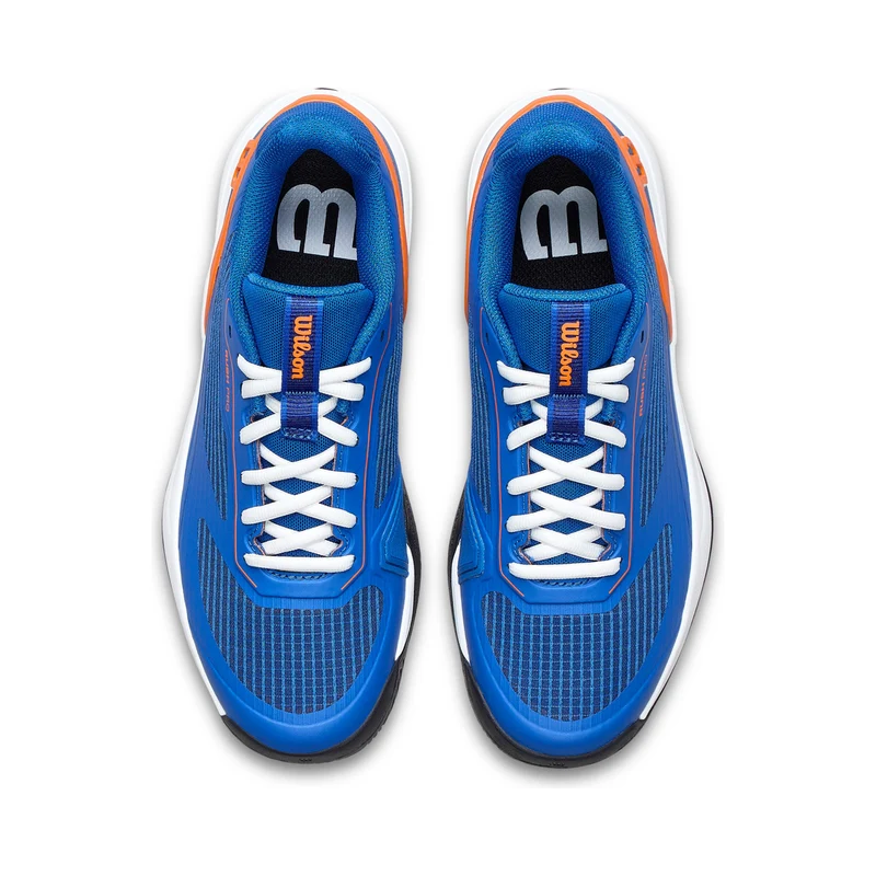 Rush Pro 5 Jr Allcourtschuh Kinder-blau, weiß