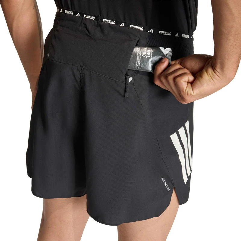 adi365 7in Laufshorts Herren - schwarz