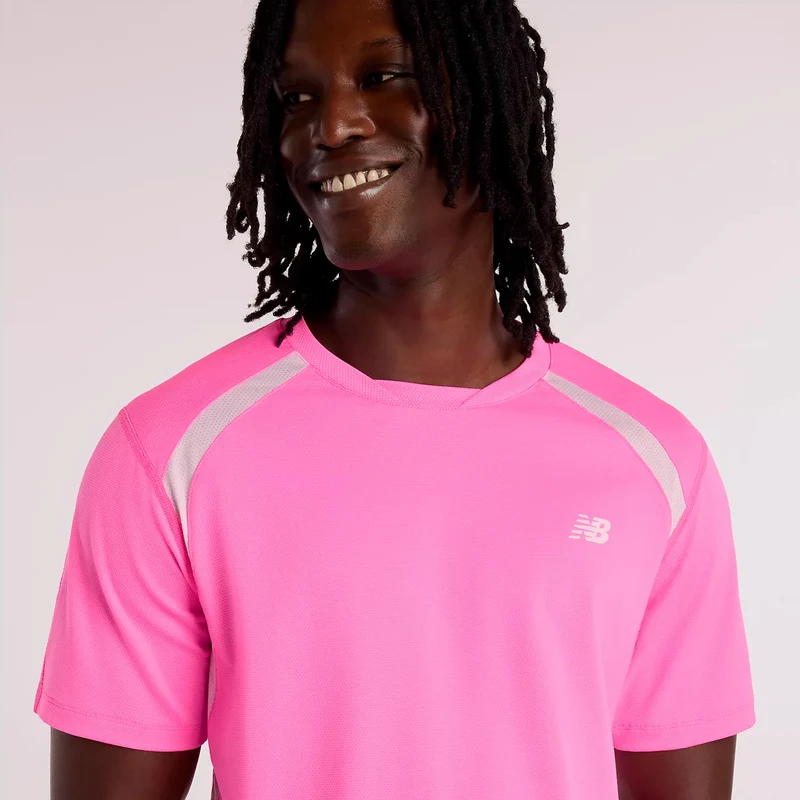Tournament Novelty T-Shirt Herren-pink, weiß