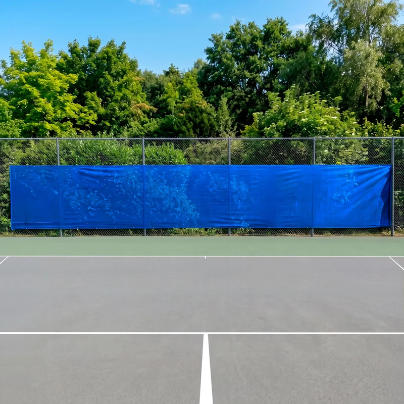 Tennis Point 12X2 Sichtblende - blau