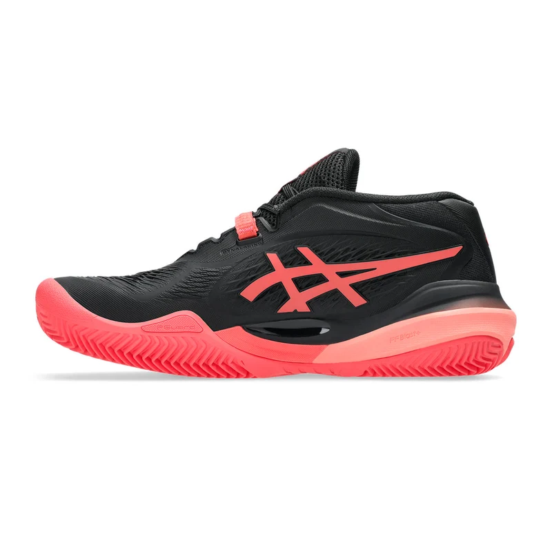 Gel-Resolution X Sandplatzschuh Damen - schwarz, neonpink