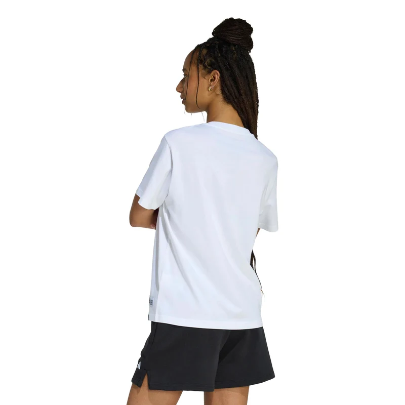 MINI Embroidery Graphic T-Shirt Damen - weiß, mehrfarbig