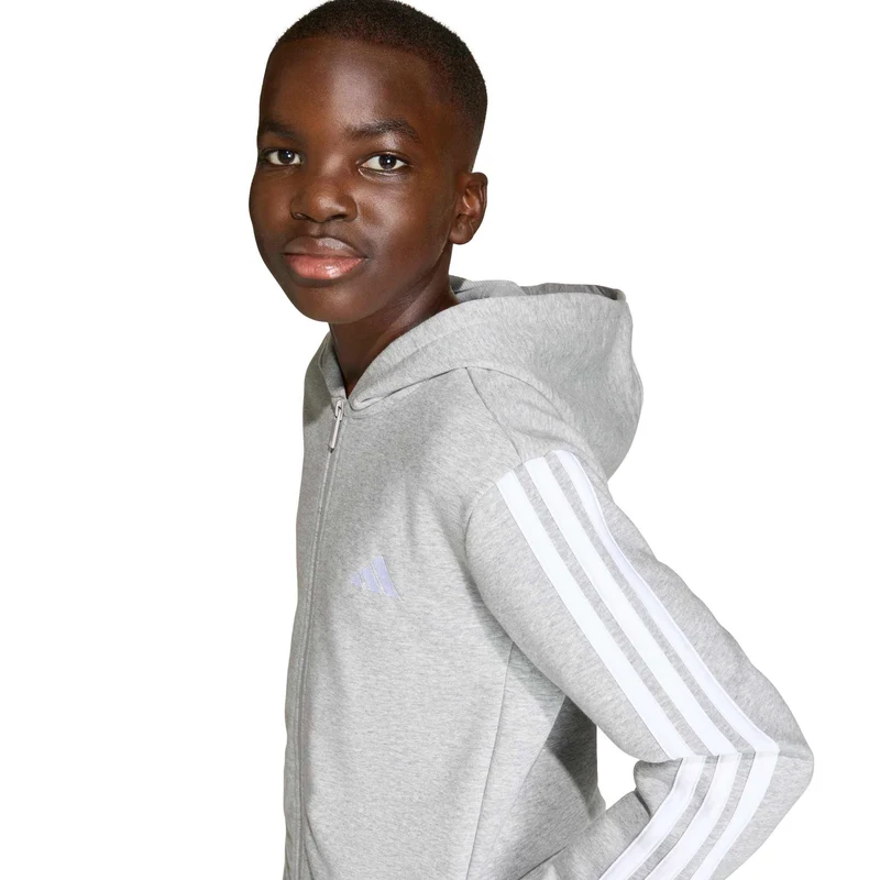 Essentials Trainingsanzug Kinder - grau, weiß