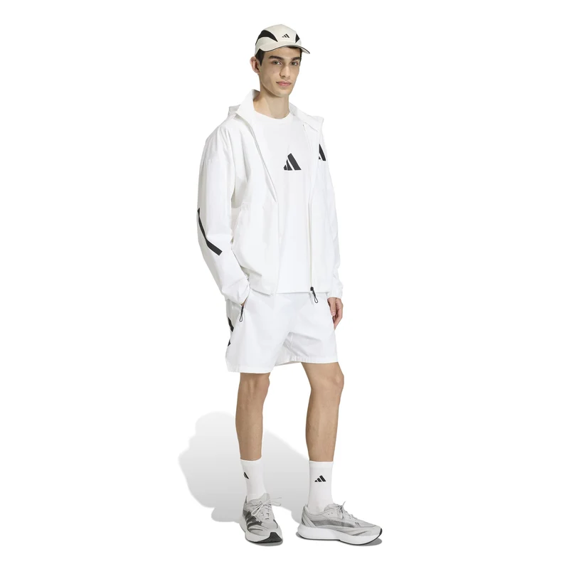 Z.N.E. Woven Trainingsjacke Herren-weiß