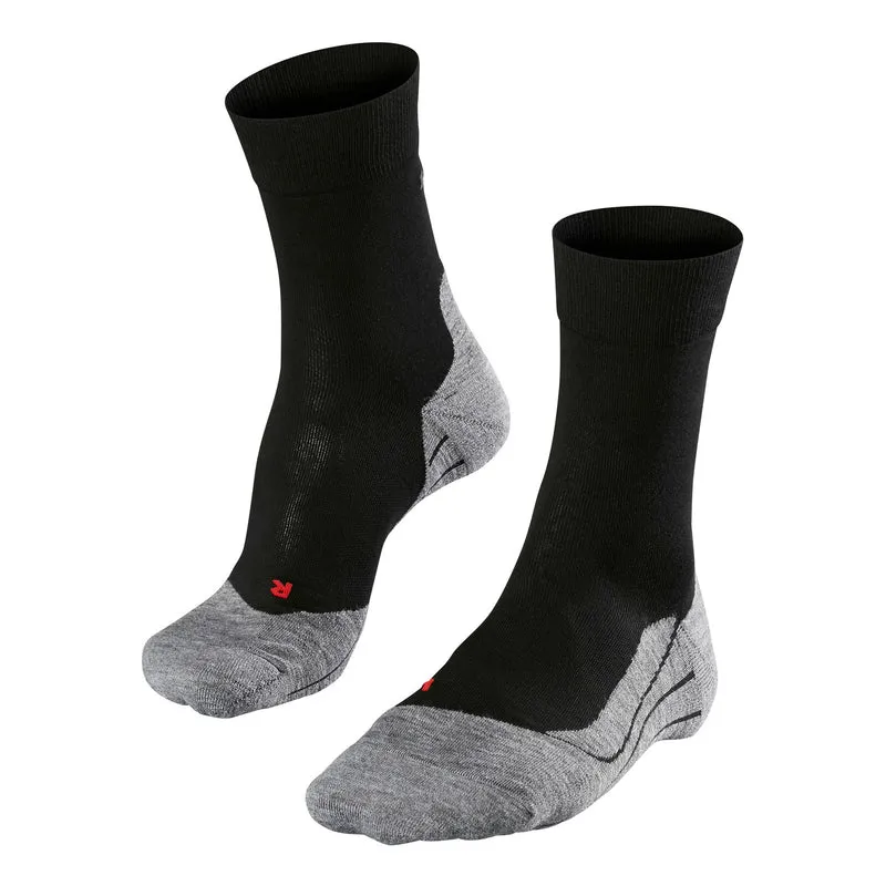 RU4 Endurance Laufsocken Herren - schwarz, grau
