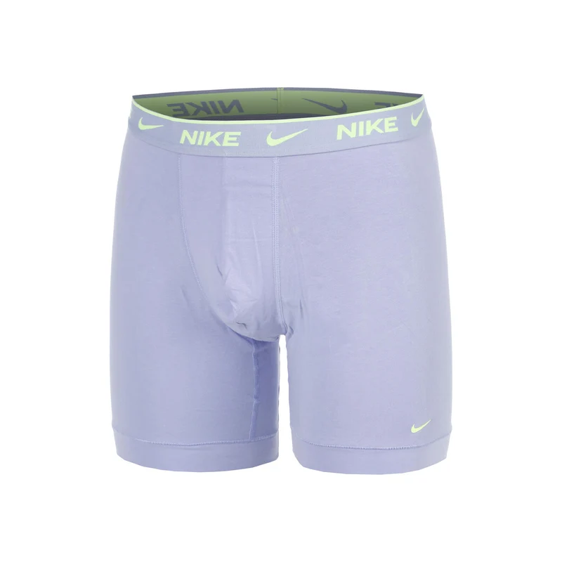 Essential Cotton Stretch Boxer Short 3er Pack Herren - lila, blau