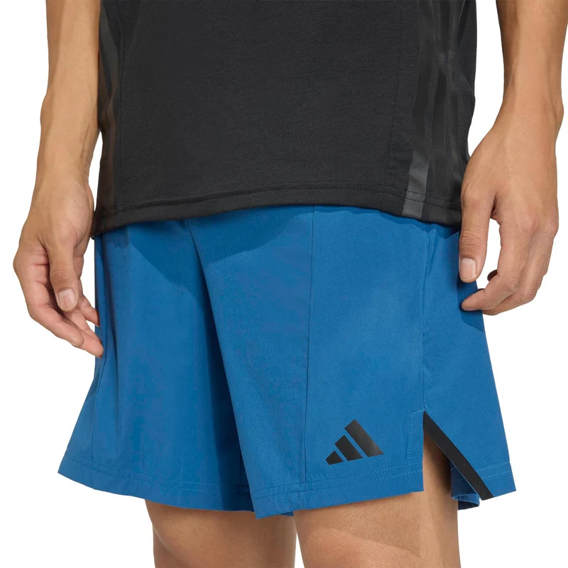 D4T 7Inch Shorts Herren - petrol, schwarz