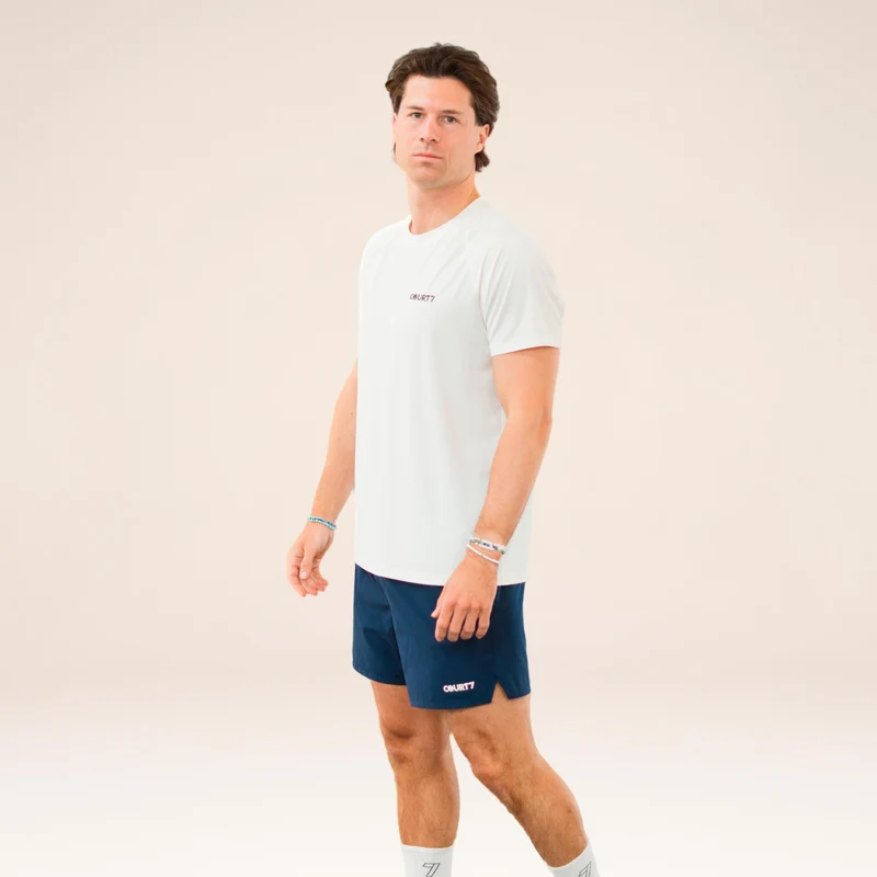 Performance Solid T-Shirt Herren - offwhite