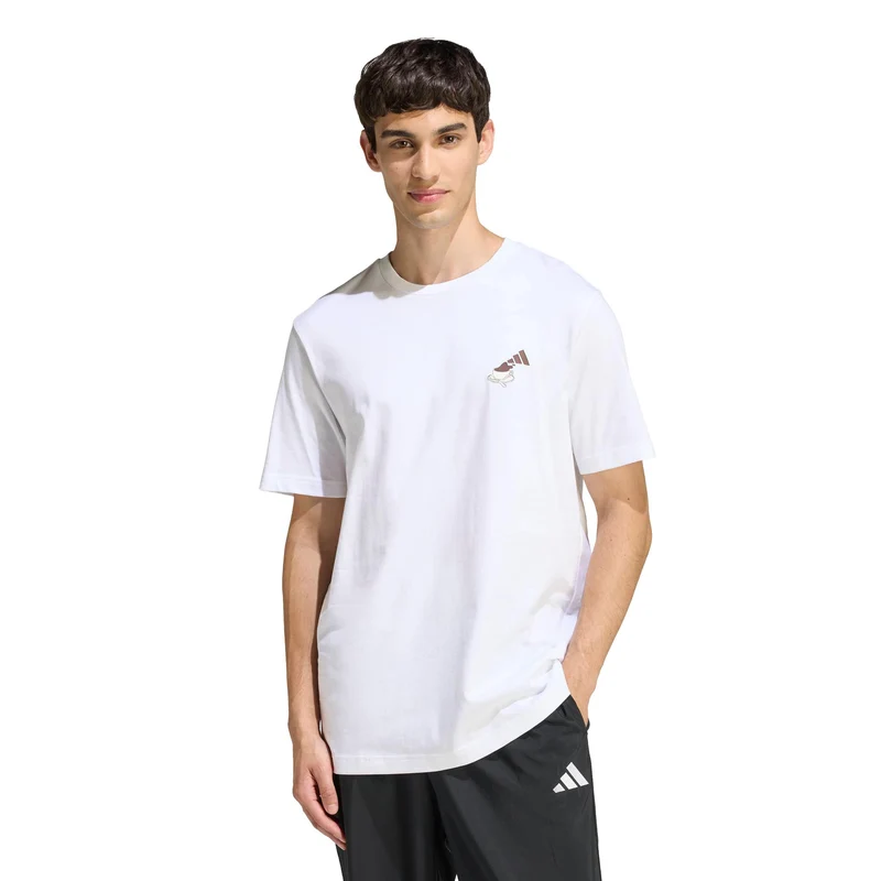 Cheesecake Graphic T-Shirt Herren - weiß, mehrfarbig