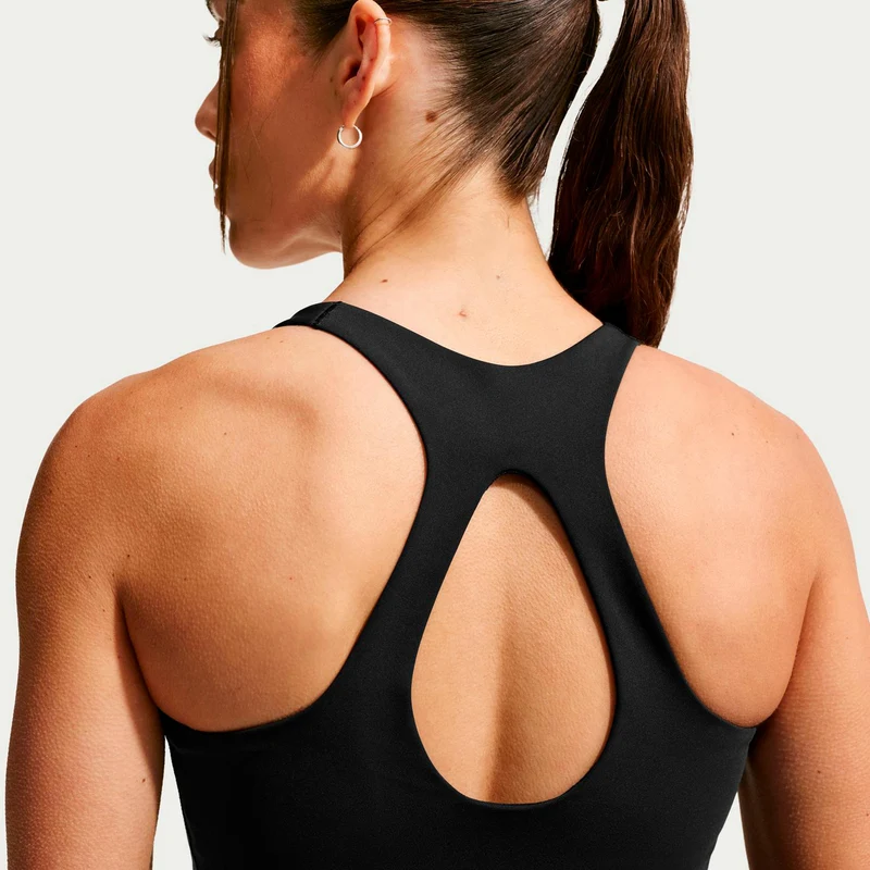 Dri-Fit Medium Support Tank-Top Damen - schwarz, anthrazit