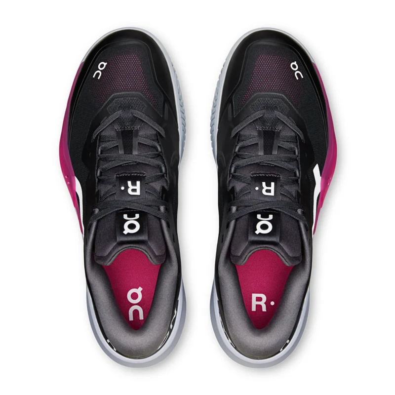 THE ROGER Pro 3 Sandplatzschuh Herren - schwarz, pink