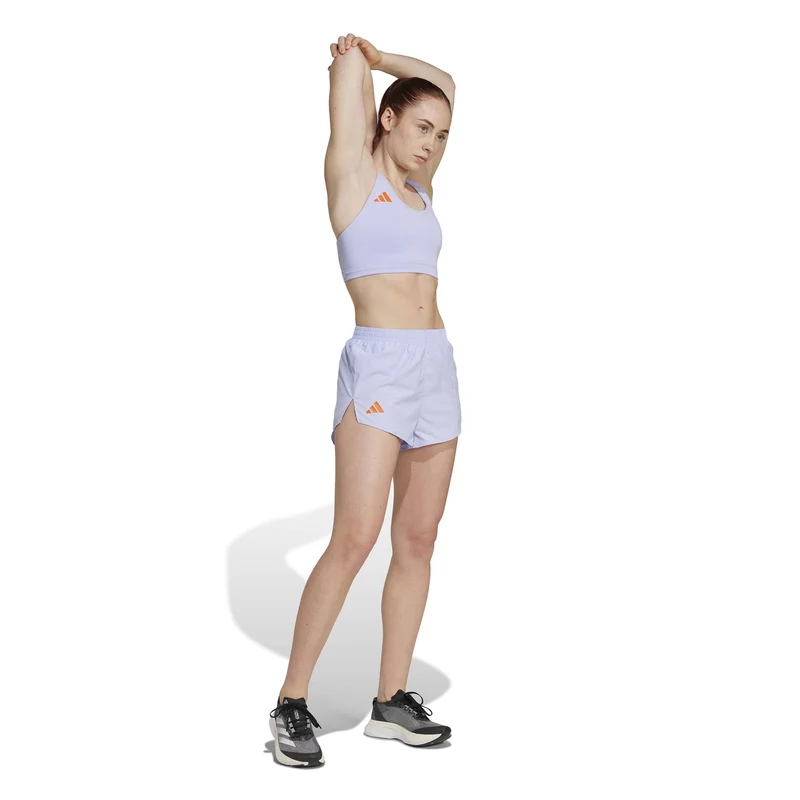 Adizero Essential Laufshorts Damen-Flieder