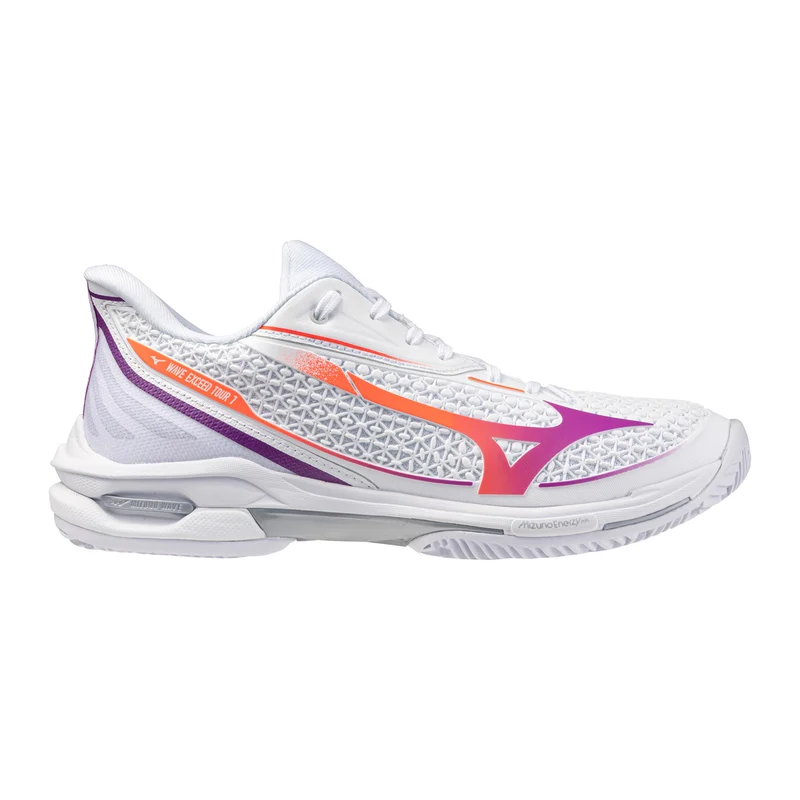 Wave Exceed Tour 7 Sandplatzschuh Damen - weiß, lila