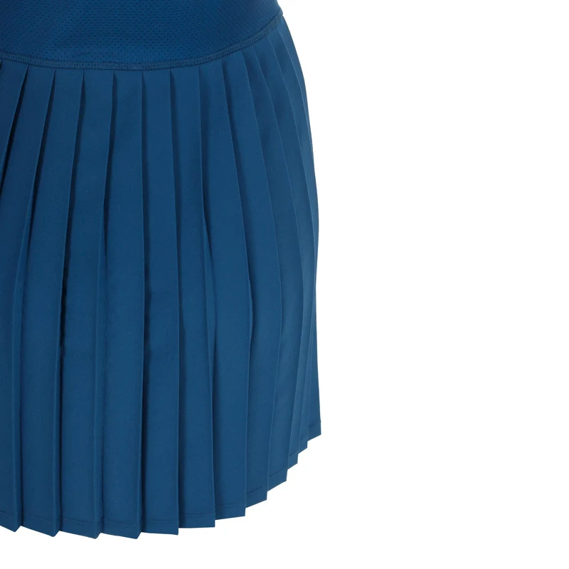 AOP Kleid Damen - dunkelblau, hellblau