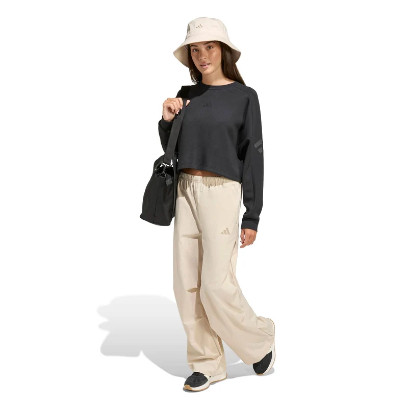 Wide Strech Woven Trainingshose Mädchen - beige