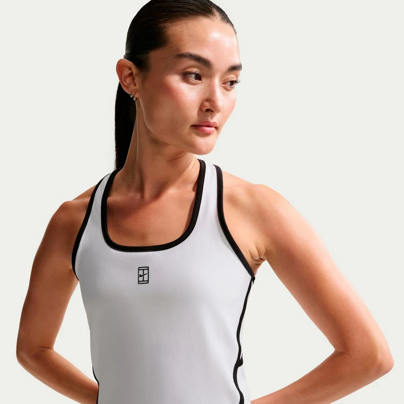 Court Dri-Fit Advantage Tank-Top Damen - weiß, schwarz