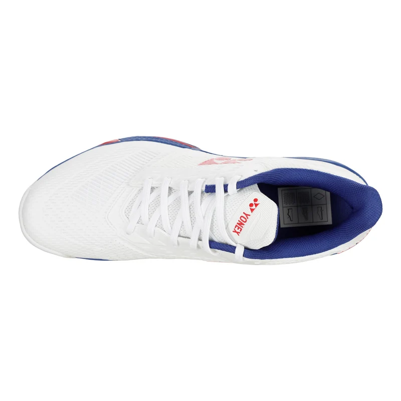 AD-Accel Wide CLY Sandplatzschuh Herren-weiß, flieder