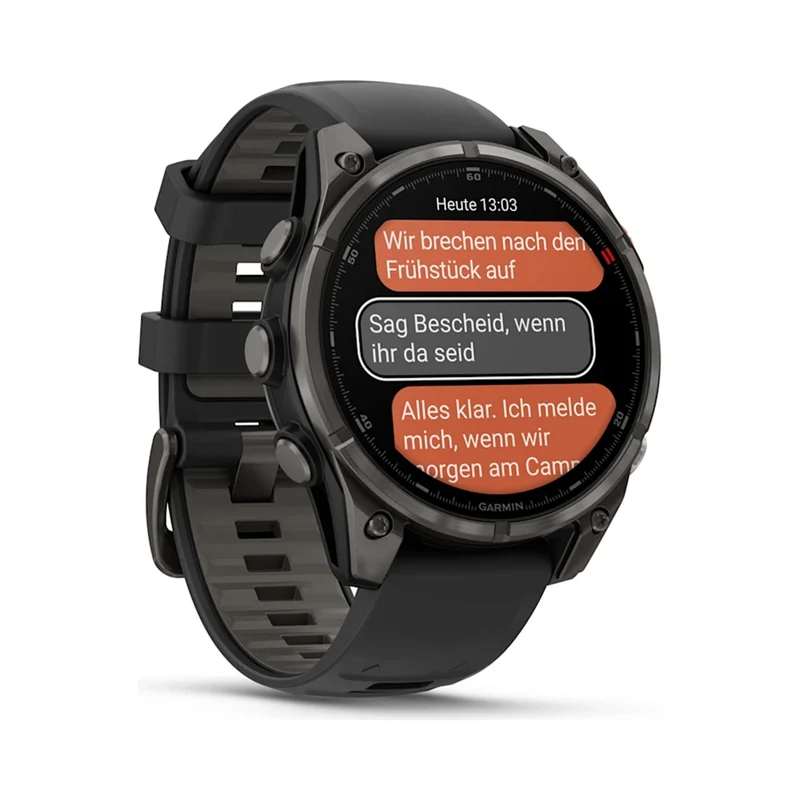 fenix 8 Pro - 47 mm AMOLED Pulsuhr -schwarz,grau