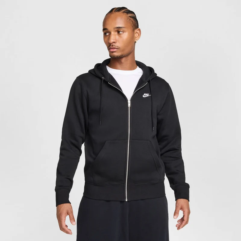 Club Bb Full-Zip Sweatjacke Herren - schwarz