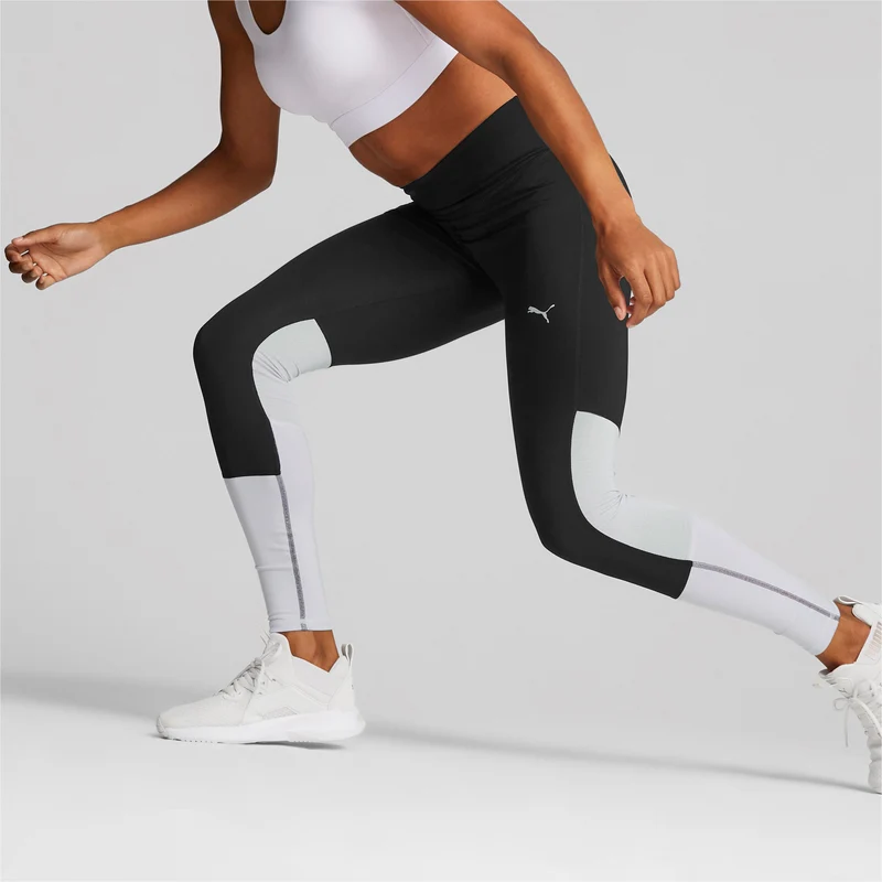 Run Favorite Regular Rise Long Tight Damen-Schwarz,Flieder