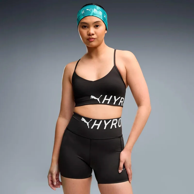 HYROX Strappy PWRMODE Sport-BH Damen - schwarz