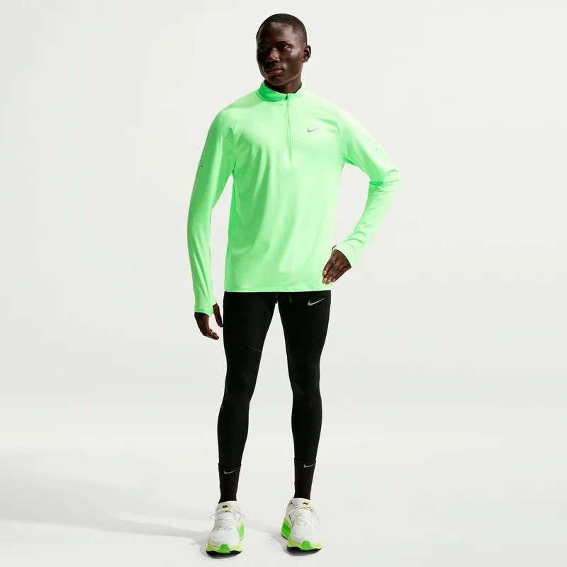 Stride Lauftight Herren - schwarz, silber