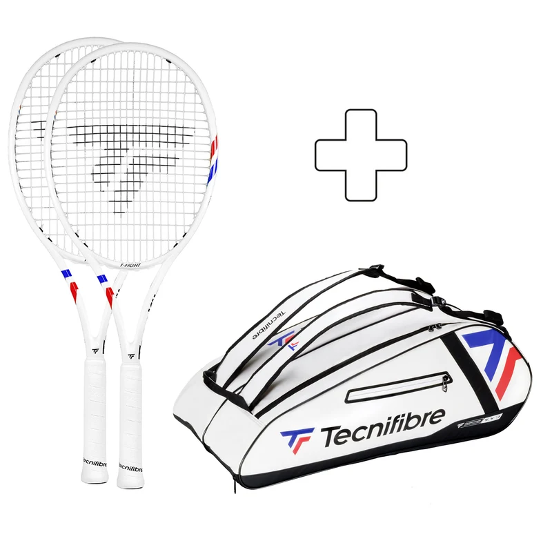 2x TFIGHT 305 S plus Schlägertasche