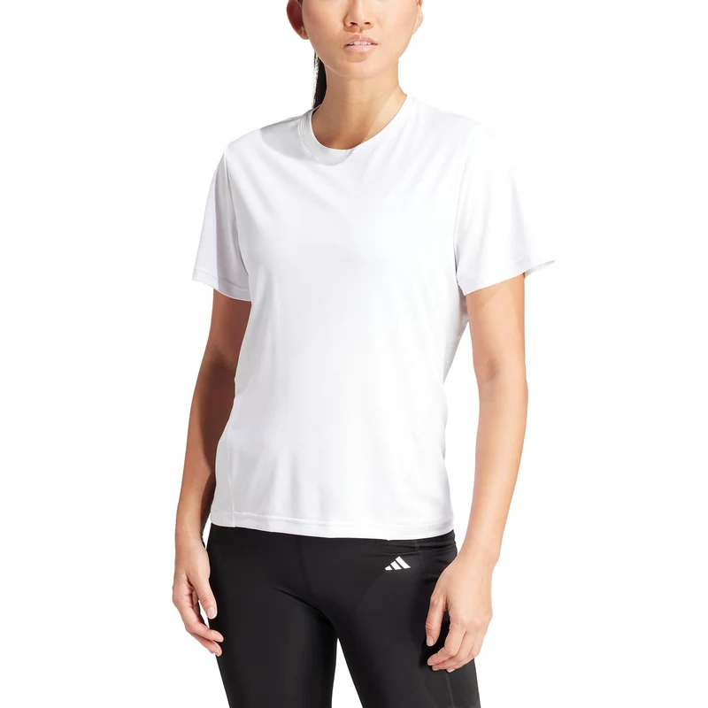 D4T T-Shirt Damen-weiß