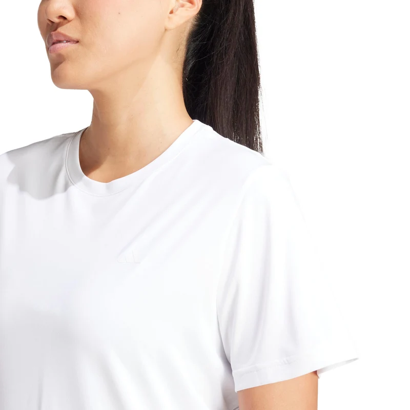 D4T T-Shirt Damen-weiß