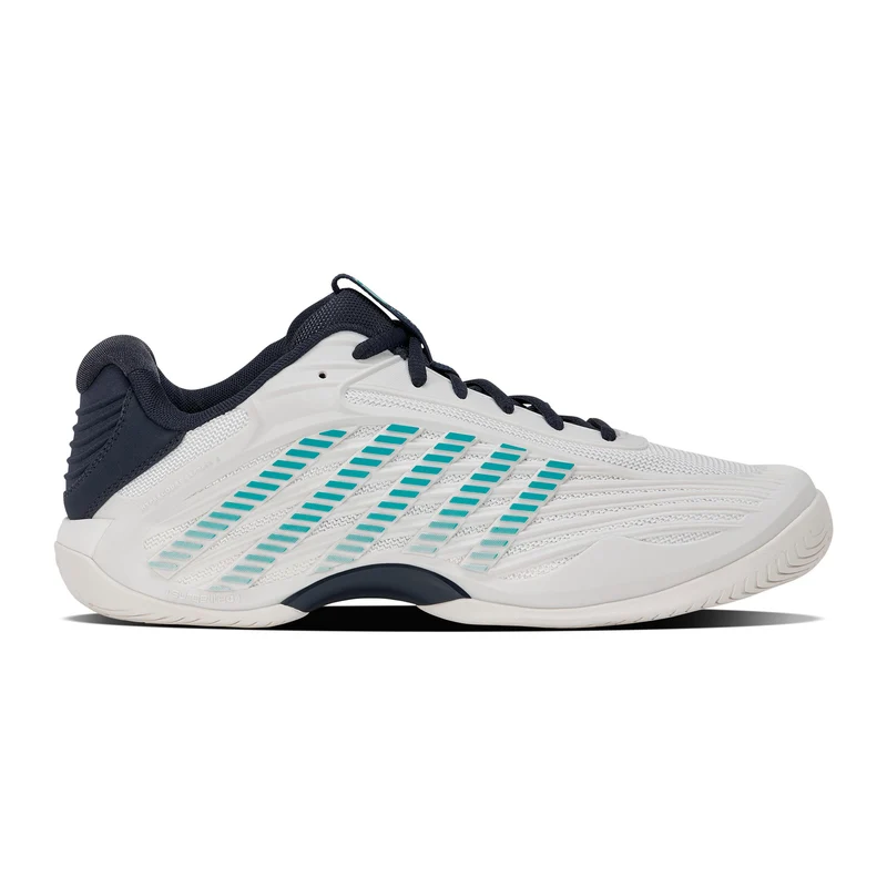 Hypercourt Express 3 Allcourtschuh Herren - weiß, türkis
