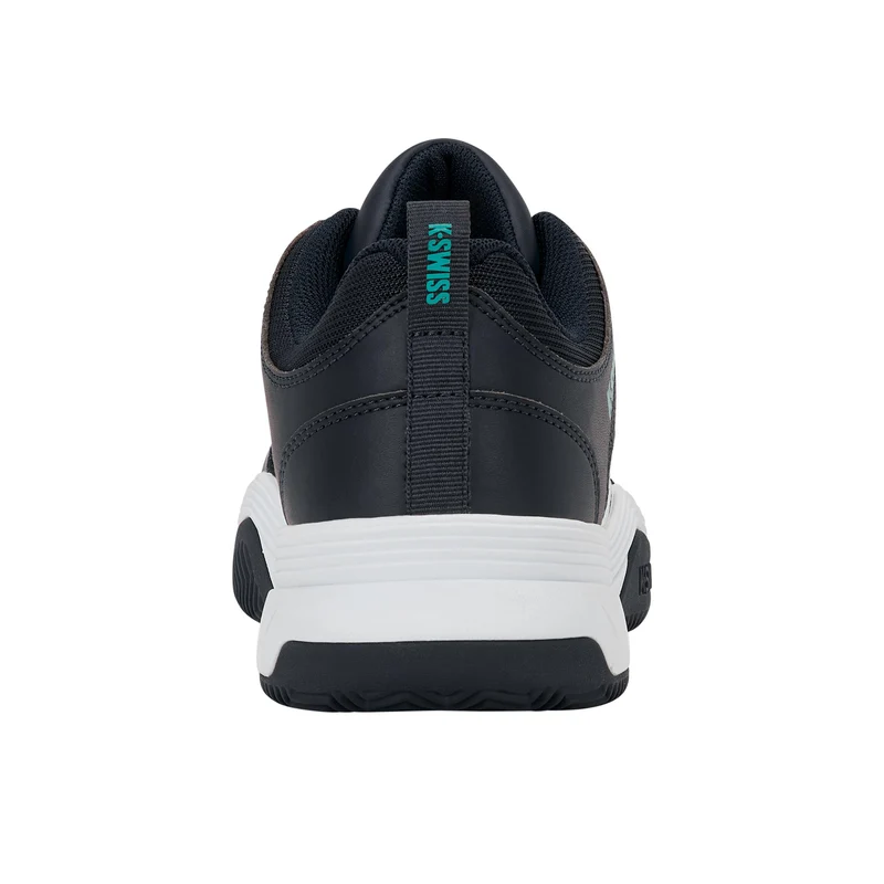 Court Express 2 Sandplatzschuh Herren - schwarz, türkis