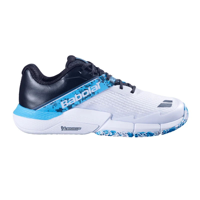 Movea 2 Padelschuh Herren-Weiß,Hellblau