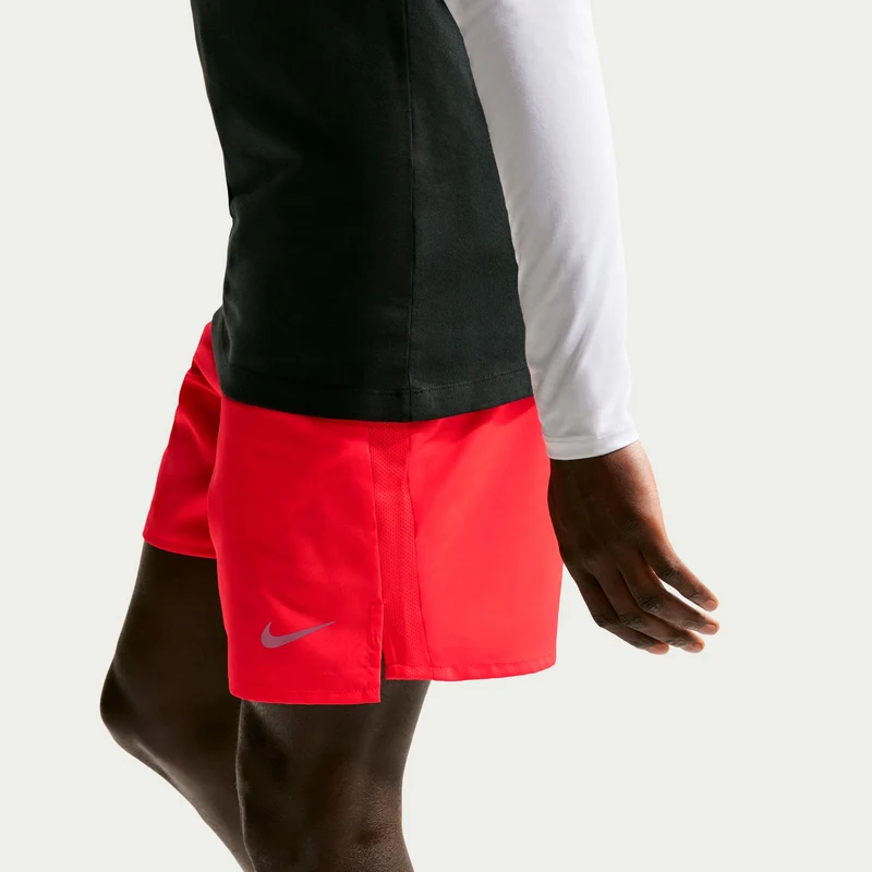 Challenger 7in Brief-Lined Laufshorts Herren - hellrot, hellrot