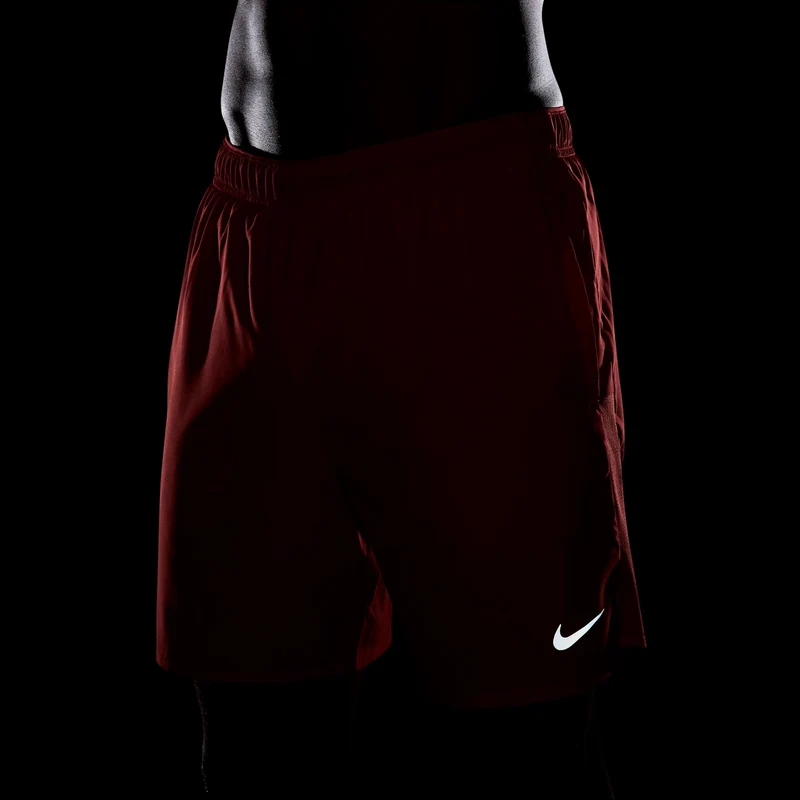 Challenger 7in Brief-Lined Laufshorts Herren - hellrot, hellrot