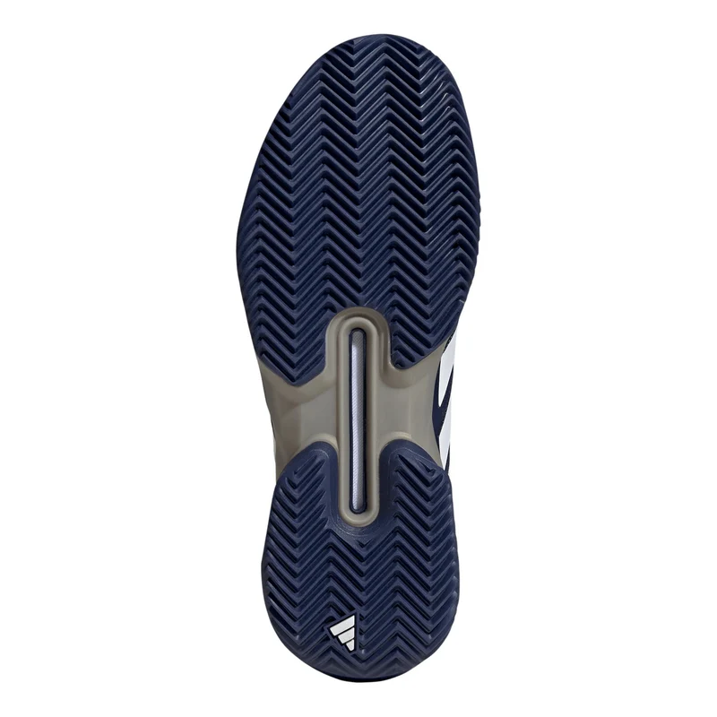 adizero Ubersonic 5 Sandplatzschuh Herren - dunkelblau, weiß