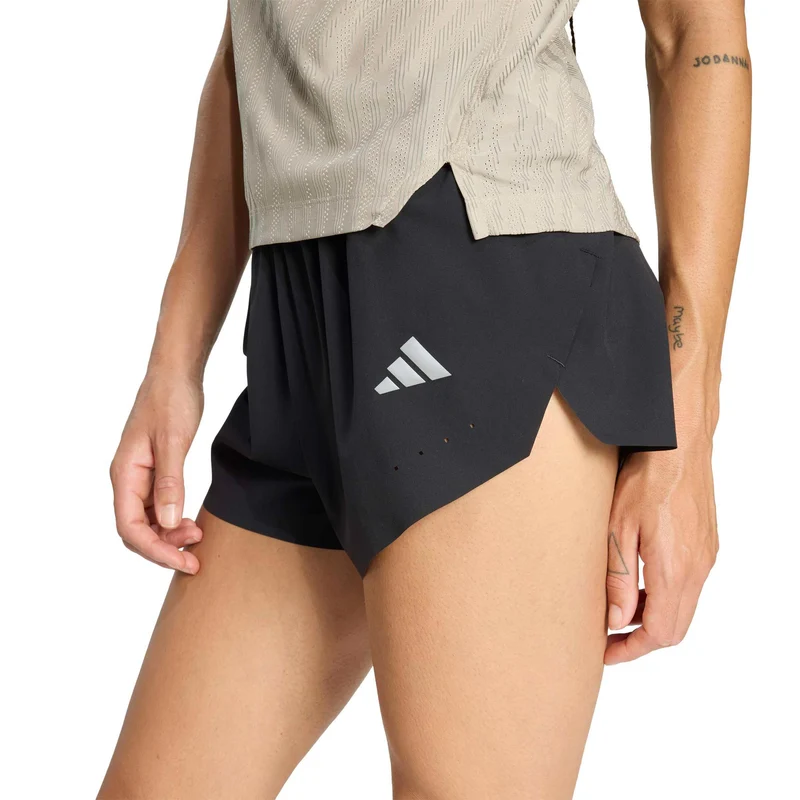 adi365 3in Laufshorts Damen-schwarz