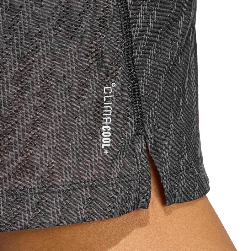 adi365 Climacool+ Crop Laufshirt Damen-schwarz