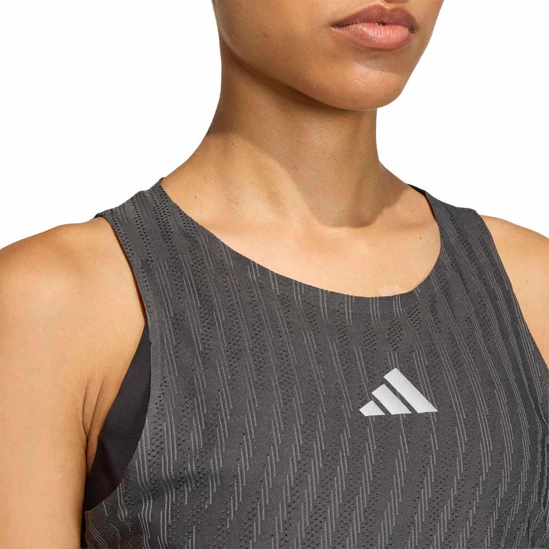 adi365 Climacool+ Crop Laufshirt Damen-schwarz