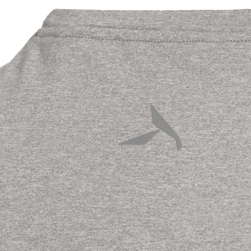 Flyweight V-Teeme Laufshirt Damen-Grau