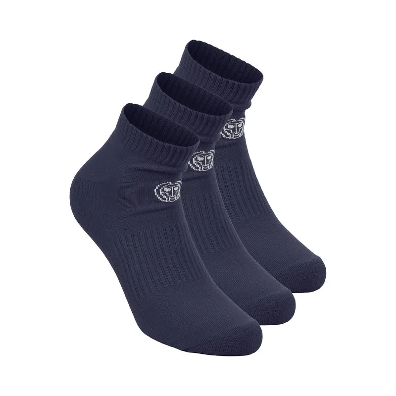Crew Performance Tennissocken 3er Pack Unisex - dunkelblau