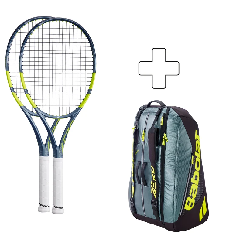 2x Pure Aero Team plus Schlägertasche
