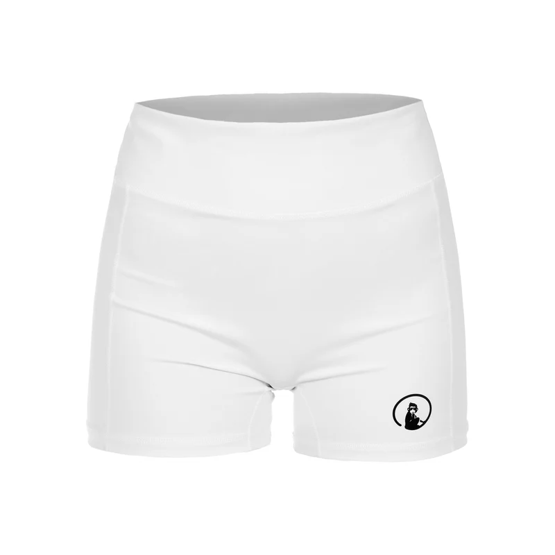 Break Ballshorts Damen-Weiß,Schwarz