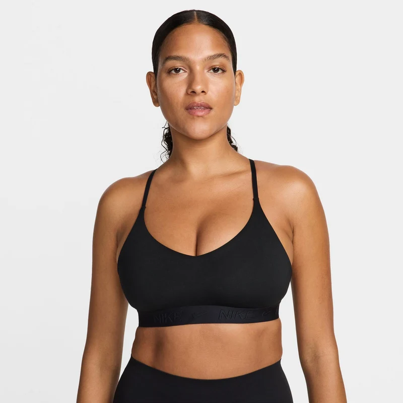 Dri-Fit INDY Light Support Sport-BH Damen - schwarz