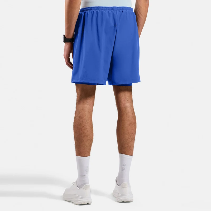 Essential 6in 2in1 Laufshorts Herren-blau, blau