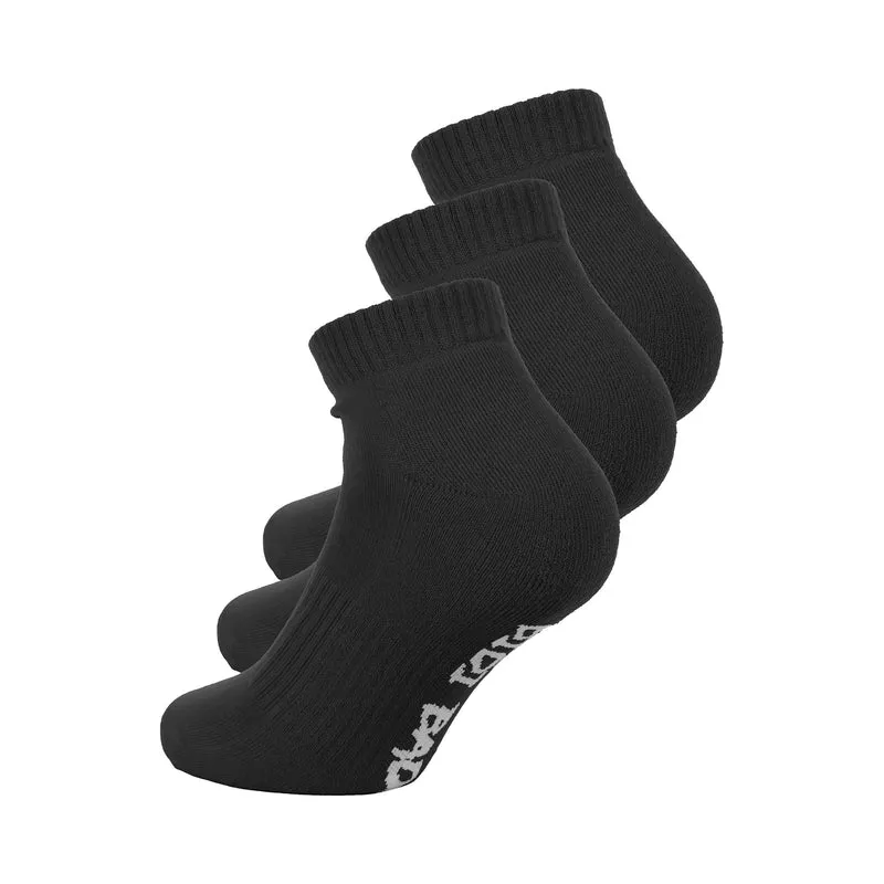 Crew Performance Tennissocken 3er Pack Unisex - schwarz